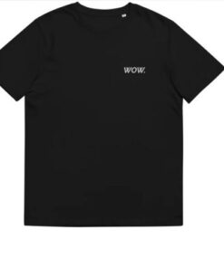 WOW Unisex cotton t-shirt AA