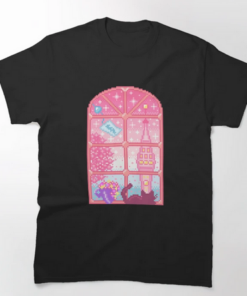 Window to the World Pixel Art T-Shirt AA