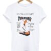 thrasher magazine neck face vs peter ramondetta t-shirt